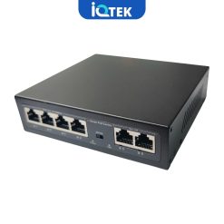 Bộ chia mạng 4 cổng PoE 10/100/, 2 cổng uplink IQ-SP42E